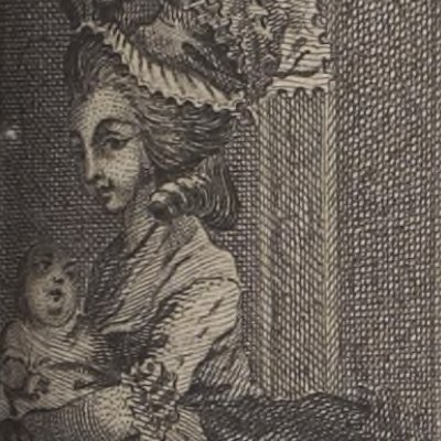Ursule cédant son fils (Paysanne pervertie 1784, fig. 18) - Binet
