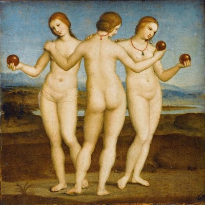 Les trois Grâces - Raphaël