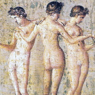 Les trois Grâces (Pompéi, Insula Occidentalis)