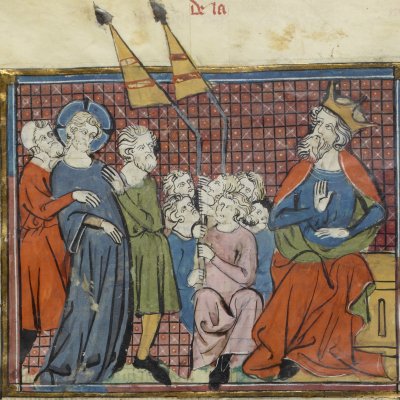 Le Christ devant Pilate (Voragine, Légende dorée, Fr. 183) - Maître de Fauvel