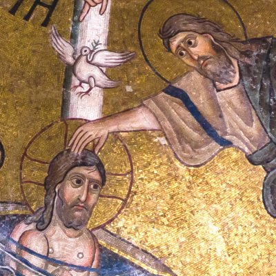 Baptême du Christ (Monastère d’Hosios Loukas)