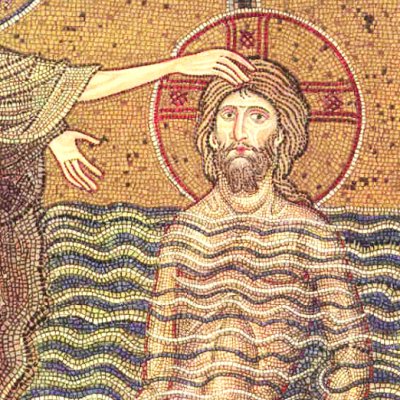 Baptême du Christ (Monreale)