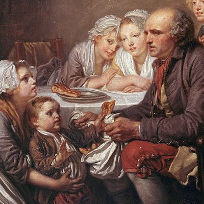 Le gâteau des rois - Greuze