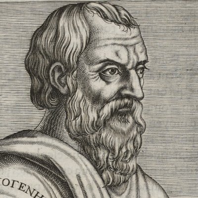 Diogène (Thevet, Les Vrais Pourtraits & vies des hommes illustres, 1584)