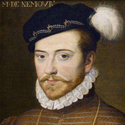 Jacques de Savoie duc de Nemours - tableau anonyme d’après un dessin de Clouet