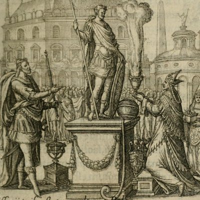 Ninus roi des Assyriens (Boissard, Theatrum vitae humanae) - Th. De Bry