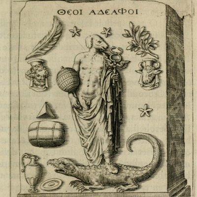 Les dieux des Égyptiens (Boissard, Theatrum vitae humanae) - Th. De Bry