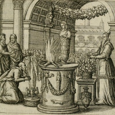 Le culte de Canopus (Boissard, Theatrum vitae humanae) - Th. De Bry