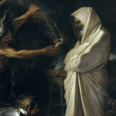 L’ombre de Samuel apparaît à Saül chez la pythonisse d’Endor - Salvator Rosa