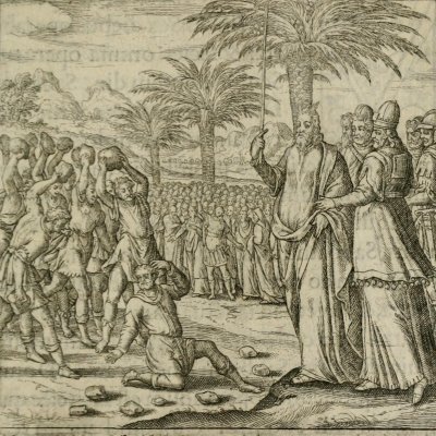 Châtiment pour avoir violé le sabbat (Boissard, Theat. vitæ humanæ) - Th. De Bry