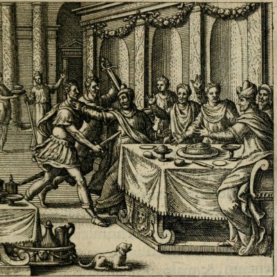 Le meurtre d’Amnon (Boissard, Theatrum vitae humanae) - Th. De Bry