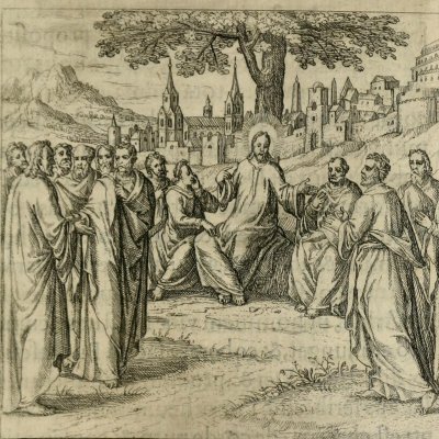 Examen de la loi de Dieu (Boissard, Theatrum vitae humanae) - Th. De Bry