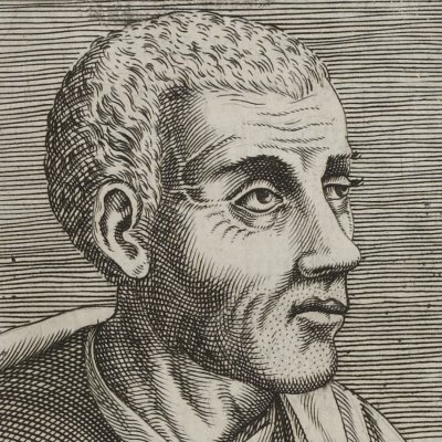 Quintilien (Thevet, Les Vrais Pourtraits & vies des hommes illustres, 1584)