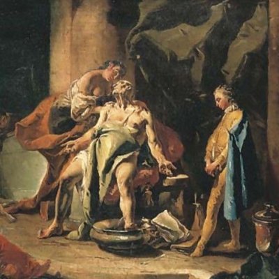 La mort de Sénèque (tableau) - Tiepolo