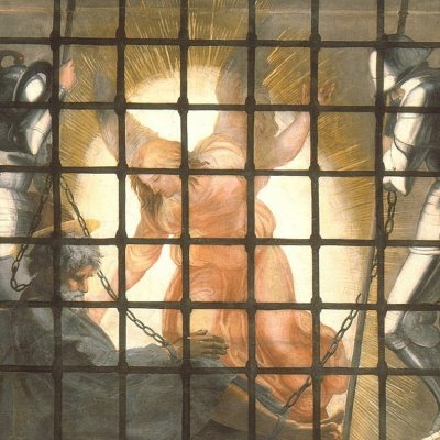 La délivrance de saint Pierre (Chambre d’Héliodore, Vatican) - Raphaël