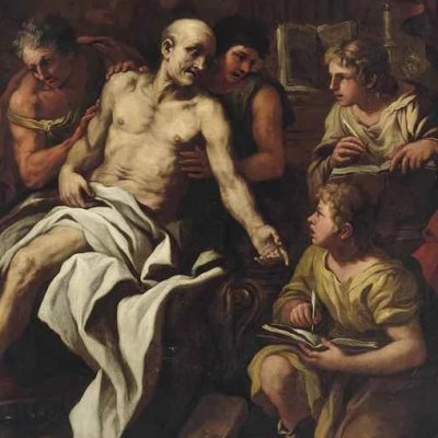 La mort de Sénèque (Burghley House) - Luca Giordano