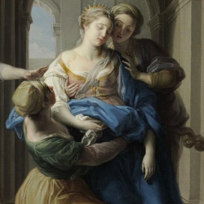Esther et Assuérus - Pompeo Batoni