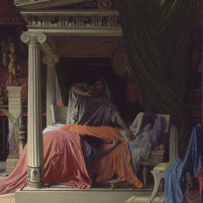 La maladie d’Antiochus / Antiochus & Stratonice (version de Chantilly) - Ingres