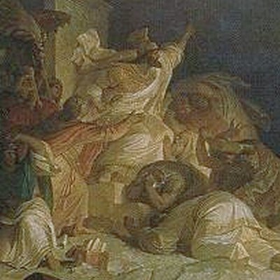 La bataille de Salamine - Wilhelm von Kaulbach