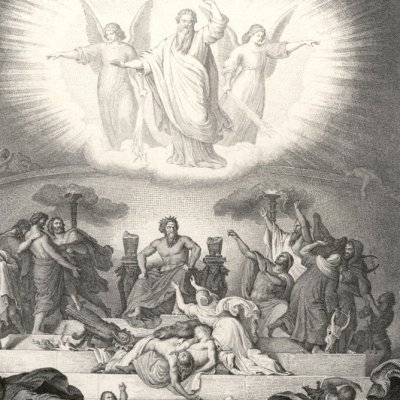 La tour de Babel (Der Babelthurm) - Merz d’après Wilhelm von Kaulbach