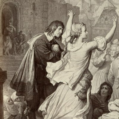 Klärchen (Goethe’s Frauengestalten, Egmont) - Kaulbach