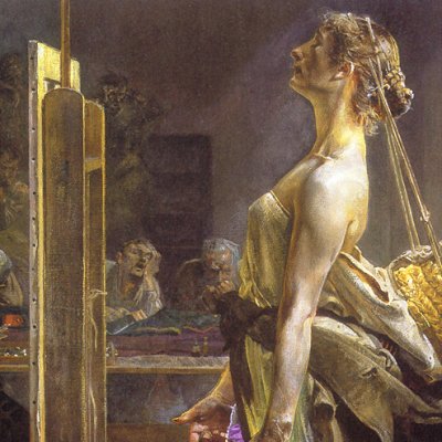 L’inspiration du peintre (Natchnienie malarza) - Jacek Malczewski