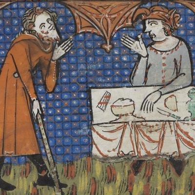 Débat du ventre et des membres du corps (Isopet FR15213) - R. de Montbaston