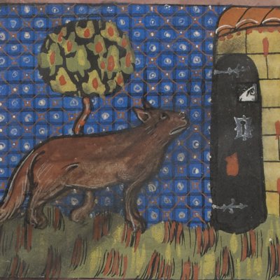 La chèvre dans l’étable, le loup à la porte (Isopet FR15213) - R. de Montbaston
