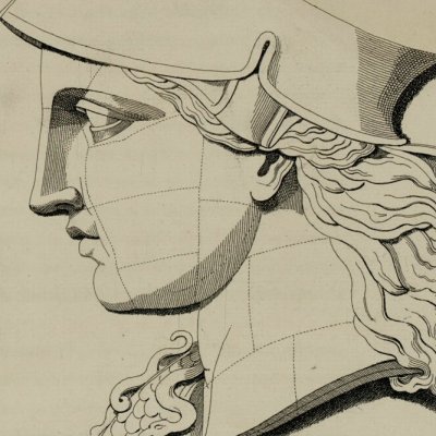 Procédés…, Apollon de profil, 1&4 (Quatremère, Le Jupiter Olympien, 1814)