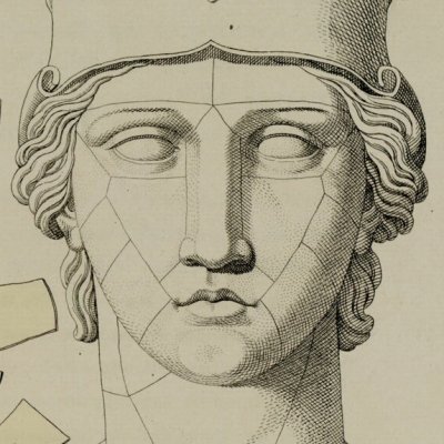 Procédés…, Apollon de face (Quatremère, Le Jupiter Olympien, 1814)