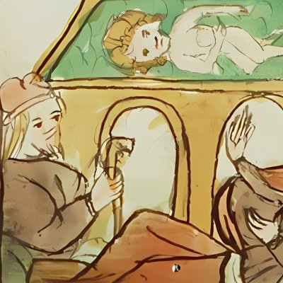Nativité. 3/7 joies de Marie (Speculum humanæ salvationis 10C23)