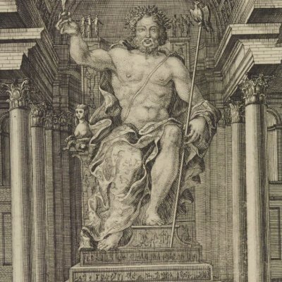 Statue colossale de Jupiter Olympien (Entwurff…, 1721) - Fischer von Erlach