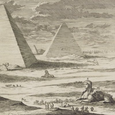 Les pyramides d’Égypte (Entwurff…, 1721) - Fischer von Erlach