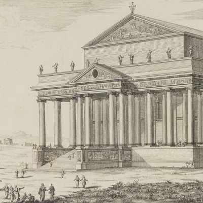 Le temple de Diane à Éphèse (Entwurff…, 1721) - Fischer von Erlach