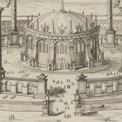 Le temple de Ninive (Entwurff…, 1721) - Fischer von Erlach