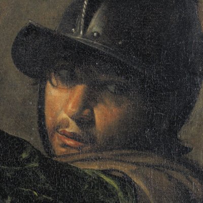 David avec la tête de Goliath - Valentin de Boulogne