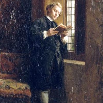 Le liseur noir - Ernest Meissonier