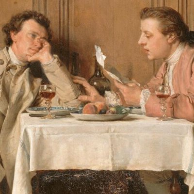 La confidence, époque Louis XV -Meissonier