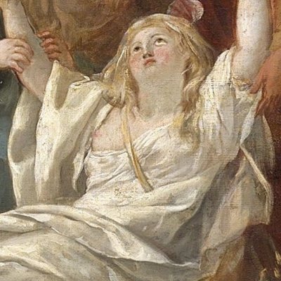 La justification de Suzanne - Ménageot (?)