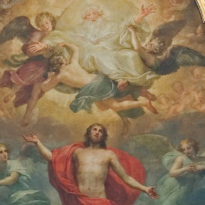 Ascension du Christ (Cath. de la Sainte-Trinité de Dresde) - Anton Raphael Mengs
