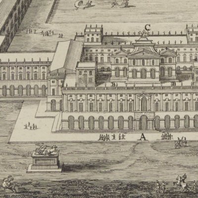 Nero's palace (domus aurea) (Entwurff..., 1721) - Fischer von Erlach