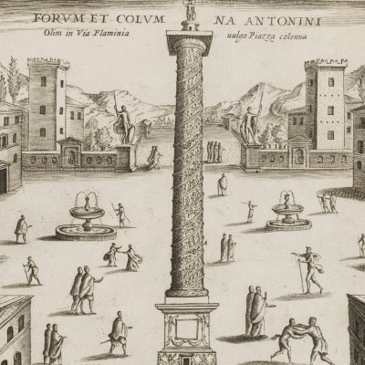 Colonne d’Antonin le Pieux (Antiquae Urbis splendor) - Giacomo Lauro