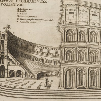 Le colisée (Antiquae Urbis splendor) - Giacomo Lauro