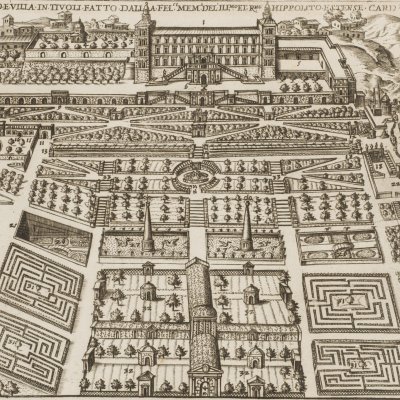 Palais & jardins de Tivoli (Antiquae Urbis splendor) - Giacomo Lauro