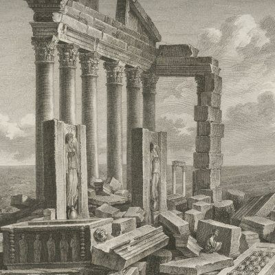 Temple de Neptune à Palmyre (Voyage pittoresque de la Syrie…) - L. F. Cassas
