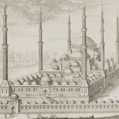 Mosquée du sultan Ahmed (mosquée bleue) (Entwurff…, 1721) - Fischer von Erlach