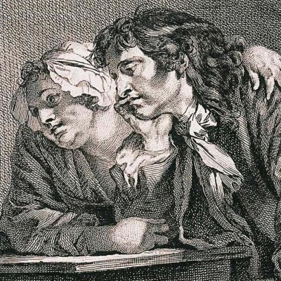 La bonne éducation - Moreau le jeune d’après Greuze
