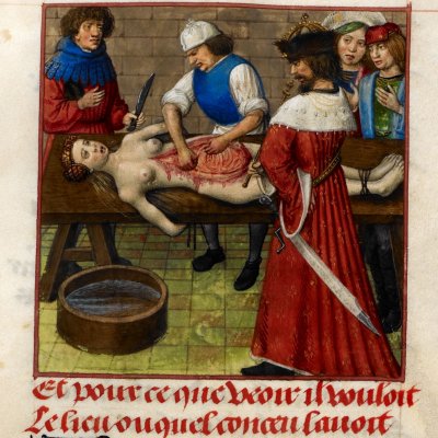 Néron et Agrippine (Roman de la rose, Londres Harley 4425, F59)