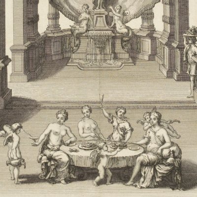 Ornements & décorations du 17e siècle (Palais-Royal, 1647) - Scotin > Bérain