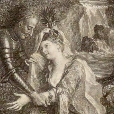 La fausse princesse de Micomicon (Don Quichotte, Coypel) - Surugue